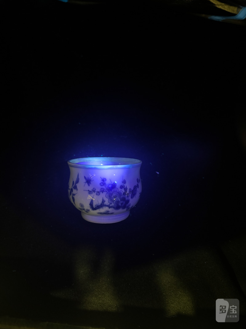 明崇祯 青花折枝花卉纹香薰 - 图15